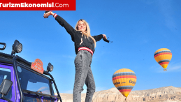 Turistlerden bayramda Kapadokya turu