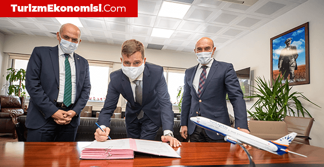 SunExpress, İzmir’i dünyaya tanıtacak ‘Visit İzmir’ projesine sponsor oldu
