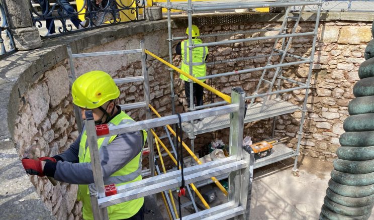 Sultanahmet Meydanı’ndaki Yılanlı Sütun restore ediliyor