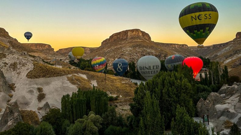 Soğanlı Vadisi’nde 1 yılda 15 binden fazla turist balon turuna katıldı