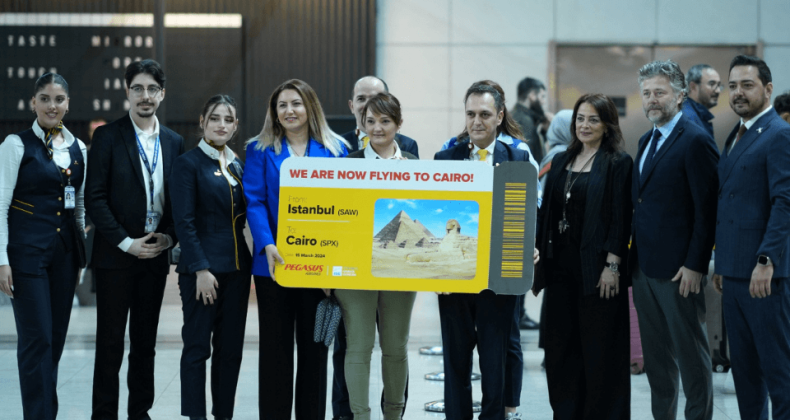 Flights from Istanbul Sabiha Gökçen to Cairo Sphinx have started