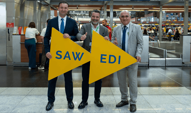 New Route from Istanbul Sabiha Gökçen to Edinburgh, Scotland’s Capital