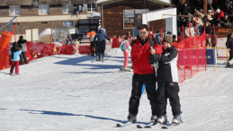 They flocked to Uludağ during the semester break